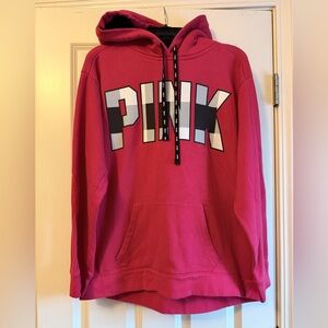 Victoria's Secret Red Fleece Hoodie